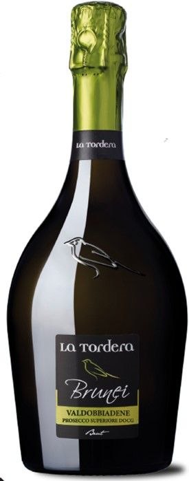 Вино ігр. La Tordera Prosecco Valdobbiadene Superiore Вrunei сухе біле 11.5% 0.75 л